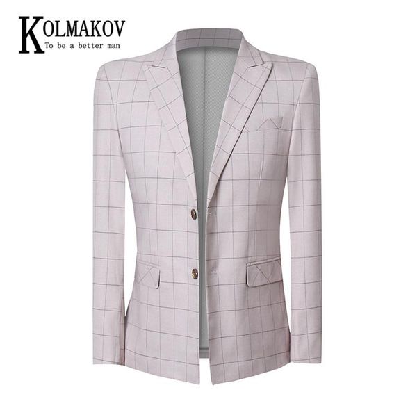 men's suits & blazers kolmakov two single breasted slim jackets male business gentleman bridegroom dress size s-5xl, White;black
men's suits & blazers kolmakov two single breasted slim jackets male business gentleman bridegroom dress size s-5xl, White;black