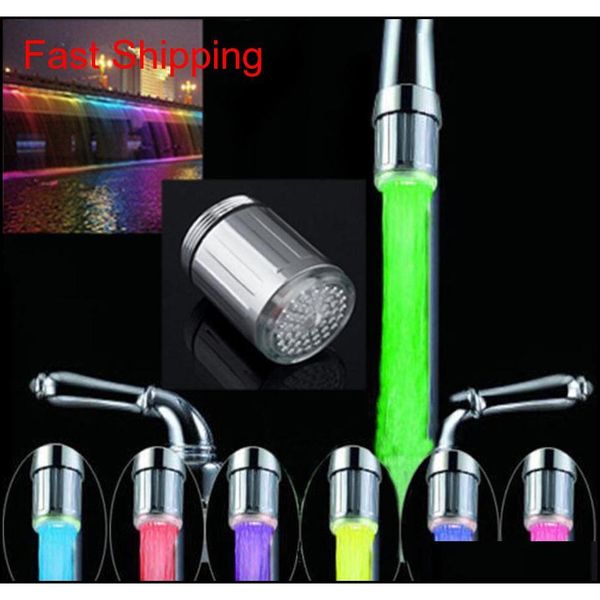 new fashion led water faucet stream light 7 colors changing glow shower spout sink tap head kitchen temperatur qylkyt bdenet
new fashion led water faucet stream light 7 colors changing glow shower spout sink tap head kitchen temperatur qylkyt bdenet