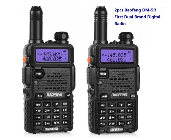 2pcs digital walkie talkie baofeng dm-5r first dmr two way radio dmr radio encryption vhf uhf mobile dual band cb1
2pcs digital walkie talkie baofeng dm-5r first dmr two way radio dmr radio encryption vhf uhf mobile dual band cb1