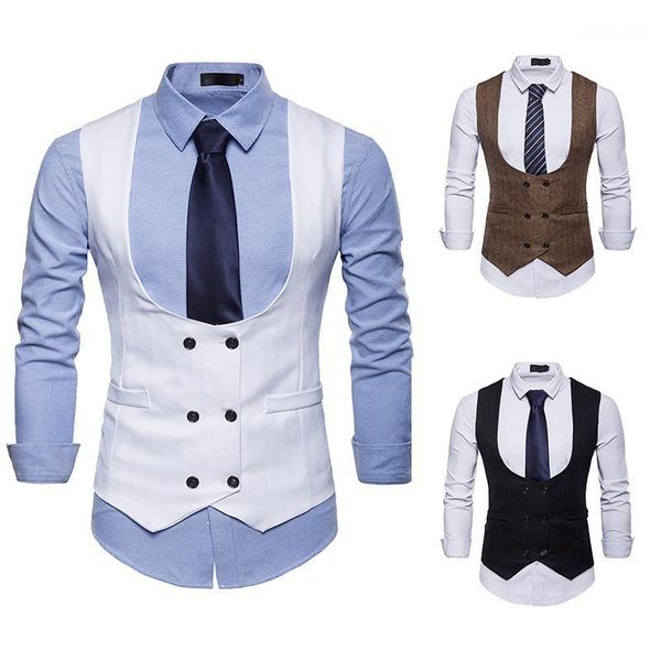 men's wedding business formal dress vest suit slim fit casual tuxedo waistcoat fashion solid color me-781, Black;white
men's wedding business formal dress vest suit slim fit casual tuxedo waistcoat fashion solid color me-781, Black;white