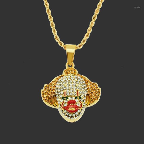 trendy women men face joker pendant necklace hip hop jewelry personalized rhinestone enamel gold long chain necklace gifts1, Silver
trendy women men face joker pendant necklace hip hop jewelry personalized rhinestone enamel gold long chain necklace gifts1, Silver