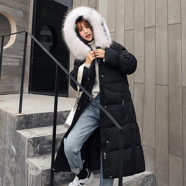 women's down & parkas winter faux fur collar hooded women parka coat solid maxi long cotton padded female jacket black casual ladies ou
women's down & parkas winter faux fur collar hooded women parka coat solid maxi long cotton padded female jacket black casual ladies ou