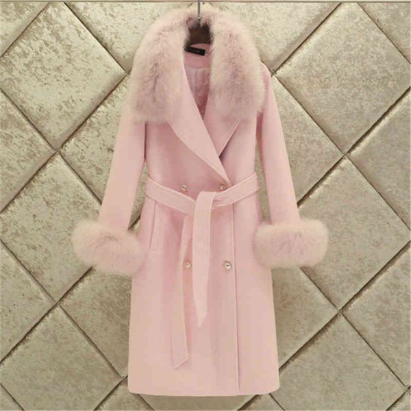winter jacket thin double-breasted fur collar big thick female warm wool coat r393 f86w, Black
winter jacket thin double-breasted fur collar big thick female warm wool coat r393 f86w, Black