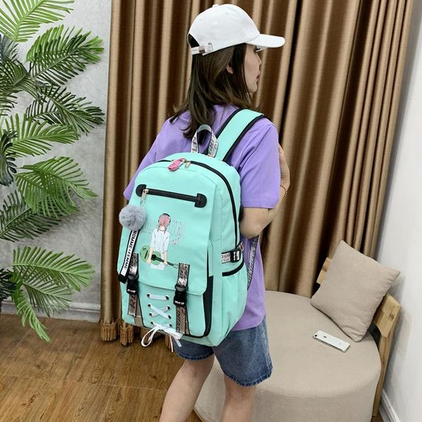 большие сумки школа для девочек-подростков рюкзак женщины bookbags студент нейлон печати колледж schoolbag молодежи usb с замком bagpack sqc
большие сумки школа для девочек-подростков рюкзак женщины bookbags студент нейлон печати колледж schoolbag молодежи usb с замком bagpack sqc
