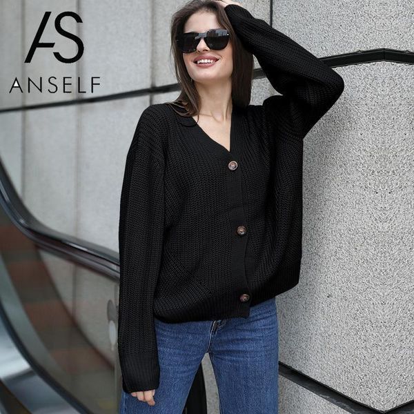 anself jacket women knitted coat buttoned cardigan female long sleeves oversized solid 2020 autumn winter sweater knitting coat1, Black;brown
anself jacket women knitted coat buttoned cardigan female long sleeves oversized solid 2020 autumn winter sweater knitting coat1, Black;brown