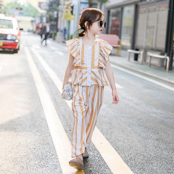 girls summer suit 2020 new style casual casual two-piece summer children's tide clothes1, White
girls summer suit 2020 new style casual casual two-piece summer children's tide clothes1, White