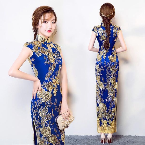 vintage chinese style cheongsam wedding dress blue womens lace long gown qipao party evening dress retro clothes vestido s-xxxl1, Red
vintage chinese style cheongsam wedding dress blue womens lace long gown qipao party evening dress retro clothes vestido s-xxxl1, Red