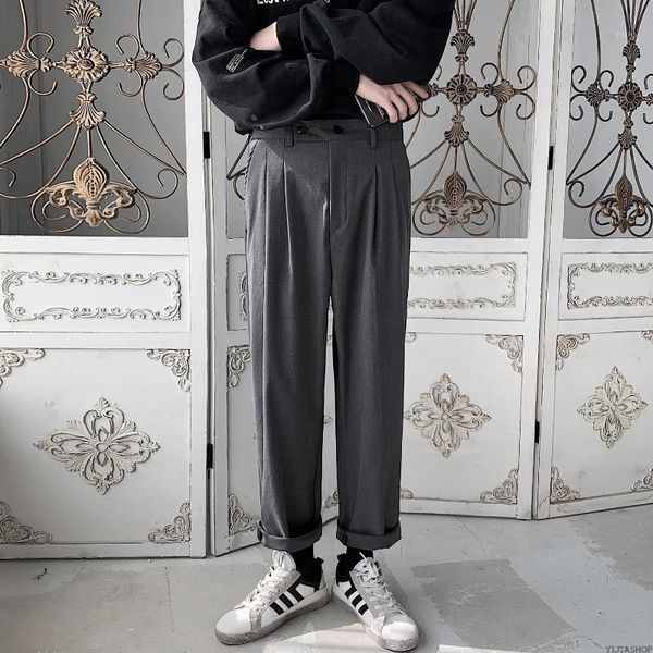 new men's casual western-style men's trousers suit casual pants formal fashion suit jacket business design cotton trousers1, White;black
new men's casual western-style men's trousers suit casual pants formal fashion suit jacket business design cotton trousers1, White;black