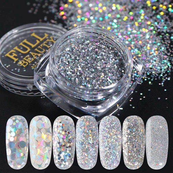 8 boxes/set nail glitter set holo gold silver laser powder paillette chrome kit nail art sequins decoration, Silver;gold
8 boxes/set nail glitter set holo gold silver laser powder paillette chrome kit nail art sequins decoration, Silver;gold