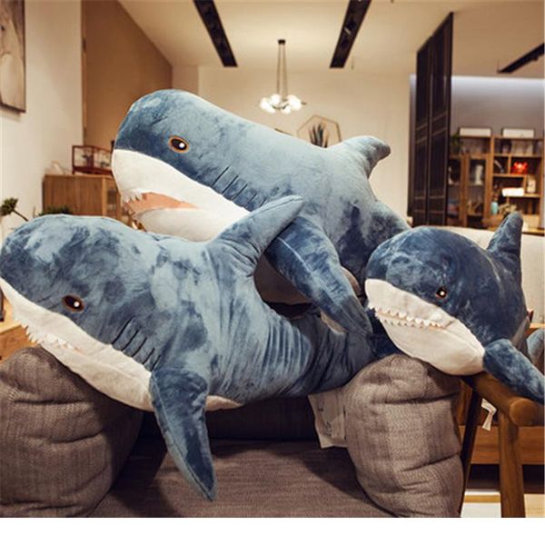 60-140cm big giant polupar shark skin soft plush shark semi-finished coat fish pillow toys dolll gift for k wmtthd, Gray;blue
60-140cm big giant polupar shark skin soft plush shark semi-finished coat fish pillow toys dolll gift for k wmtthd, Gray;blue