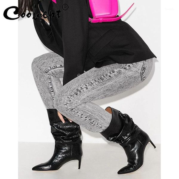 boots coolcept women high heel snake pattern pointed toe mid calf fashion winter shoes woman size 34-431, Black
boots coolcept women high heel snake pattern pointed toe mid calf fashion winter shoes woman size 34-431, Black