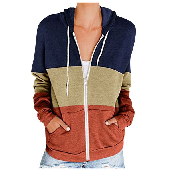 women's full zip hooded jacket plus size outwear hoodie long sleeve zipper sweatshirt pocket sportswear kg-677, Black;brown
women's full zip hooded jacket plus size outwear hoodie long sleeve zipper sweatshirt pocket sportswear kg-677, Black;brown
