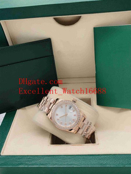 11 selling wristwatches ladies watch 31 mm 279173 279383 279174 279381stainless steel diamond dial asia 2813 movement automatic mech, Slivery;brown
11 selling wristwatches ladies watch 31 mm 279173 279383 279174 279381stainless steel diamond dial asia 2813 movement automatic mech, Slivery;brown