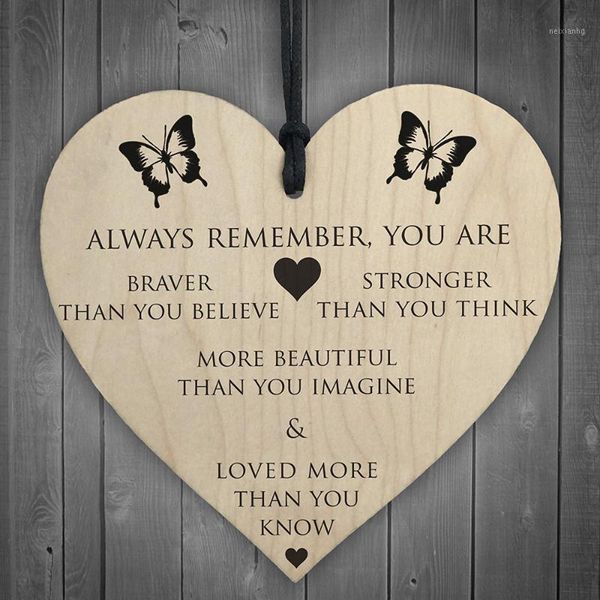 greeting cards wooden plaque you are braver stronger smarter & beautiful hanging heart friends plaque1
greeting cards wooden plaque you are braver stronger smarter & beautiful hanging heart friends plaque1