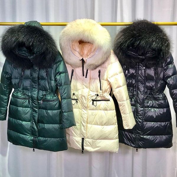 parka women winter quality white duck down jacket bright slim jackets real silver fur collar outerwear warm down coats ty4151, Black
parka women winter quality white duck down jacket bright slim jackets real silver fur collar outerwear warm down coats ty4151, Black