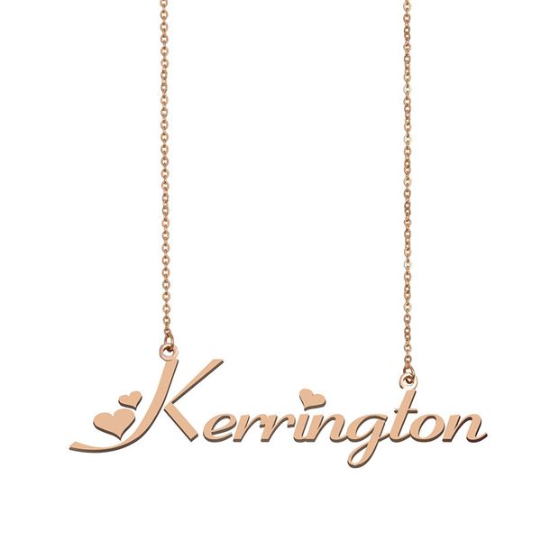 kerrington name necklaces pendant custom personalized for women girls children friends mothers gifts 18k gold plated stainless steel, Silver
kerrington name necklaces pendant custom personalized for women girls children friends mothers gifts 18k gold plated stainless steel, Silver