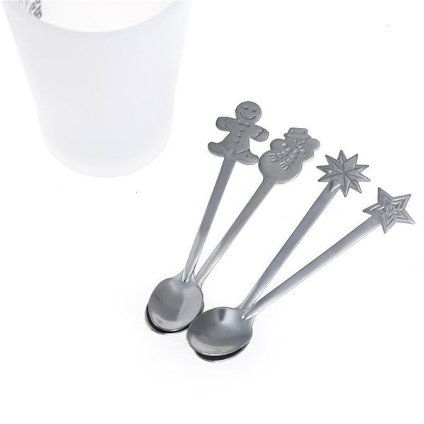 set 4 pcs/set christmas snowman spoons gingerman star stainless steel party gift xmas festival favor
set 4 pcs/set christmas snowman spoons gingerman star stainless steel party gift xmas festival favor