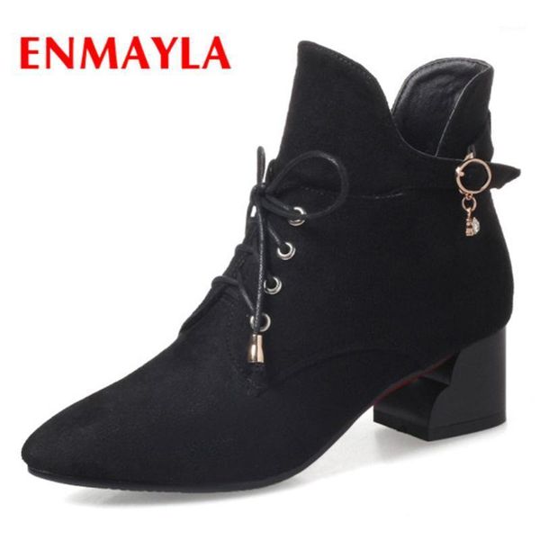 boots enmayla 2021 solid buckle pointed toe pu square heel basic shoes spring/autumn women dating fashion plus size boots1, Black
boots enmayla 2021 solid buckle pointed toe pu square heel basic shoes spring/autumn women dating fashion plus size boots1, Black