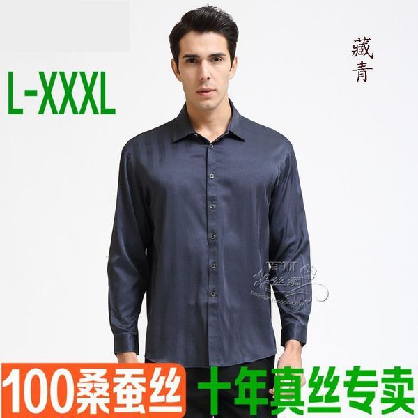 men's casual shirts heavyweight silk elastic satin men's shirt 92% natural leisure long sleeve in spring and summer1, White;black
men's casual shirts heavyweight silk elastic satin men's shirt 92% natural leisure long sleeve in spring and summer1, White;black