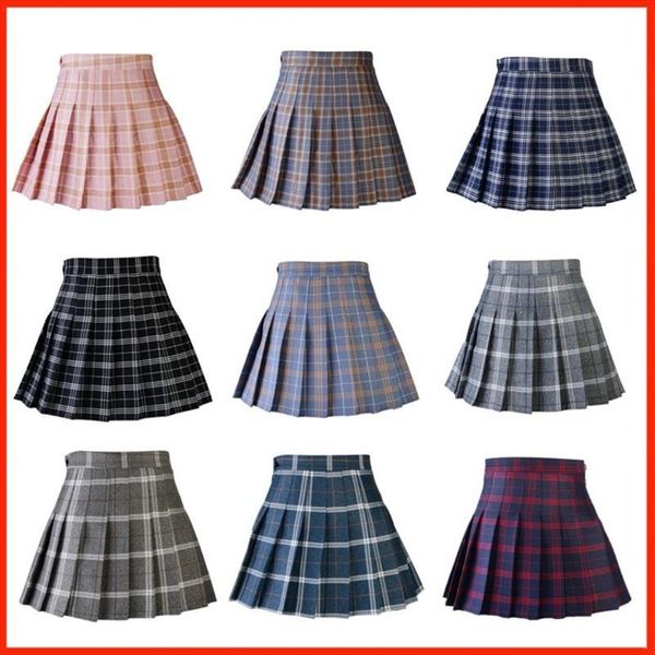 cute japanese school uniforms ladies jupe kawaii skirt saia faldas women pleat skirt harajuku preppy style plaid mini skirts new, Black
cute japanese school uniforms ladies jupe kawaii skirt saia faldas women pleat skirt harajuku preppy style plaid mini skirts new, Black