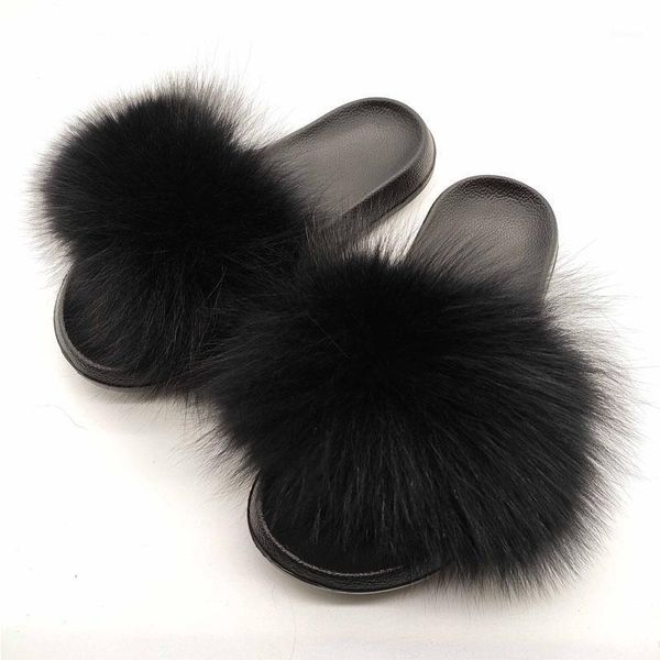 winter new fluffy fur slides for women warm comfort eva soled home indoor female furry slippers1, Black
winter new fluffy fur slides for women warm comfort eva soled home indoor female furry slippers1, Black