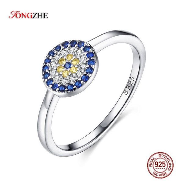 cluster rings tontgzhe genuine 925 sterling silver ring evil eye charm blue yellow cz wedding for women jewelry, Golden;silver
cluster rings tontgzhe genuine 925 sterling silver ring evil eye charm blue yellow cz wedding for women jewelry, Golden;silver