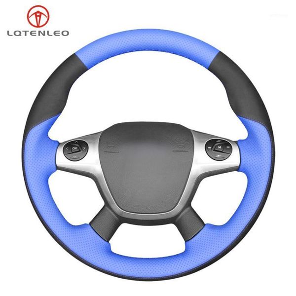 lqtenleo black suede blue leather car steering wheel cover for focus 3 2011-2014 escape 2013-2020 c-max 2011-2020 transit1
lqtenleo black suede blue leather car steering wheel cover for focus 3 2011-2014 escape 2013-2020 c-max 2011-2020 transit1