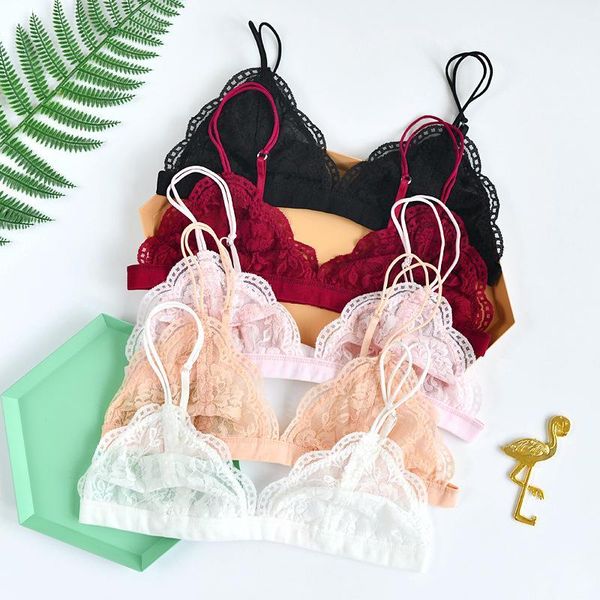 2020 new ultrathin lace bralette push up bra wireless bralebrassiere bras for women bralet brasier mujer sujetador1, Red;black
2020 new ultrathin lace bralette push up bra wireless bralebrassiere bras for women bralet brasier mujer sujetador1, Red;black