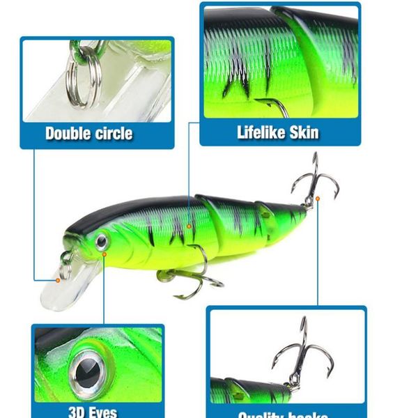 1pcs 3 segment fishing lure 11cm 15.5g 3d eyes lifelike fishing hard bait crankbait with 2 hooks pesca wobbler fishin qylldp
1pcs 3 segment fishing lure 11cm 15.5g 3d eyes lifelike fishing hard bait crankbait with 2 hooks pesca wobbler fishin qylldp