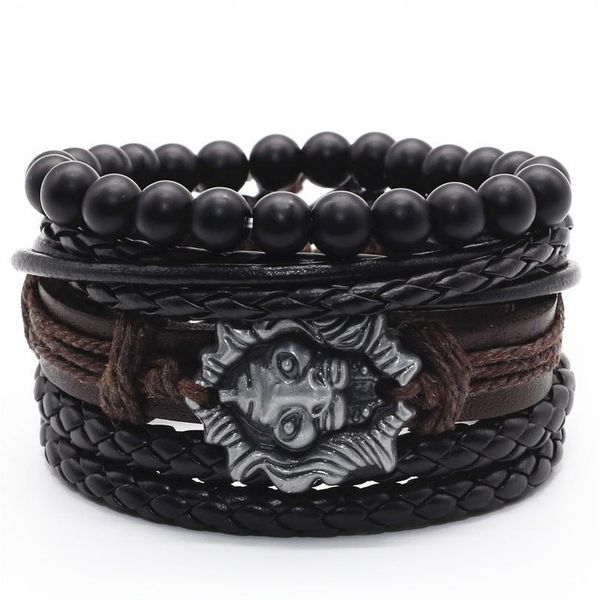 lion hope black beaded wrap handmade woven men leather bracelets women vintage bangle male homme jewelry acc jllnhn, Golden;silver
lion hope black beaded wrap handmade woven men leather bracelets women vintage bangle male homme jewelry acc jllnhn, Golden;silver