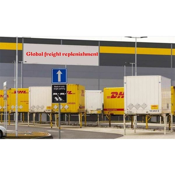 amount freight replenishment/make up dhl global, Black;white