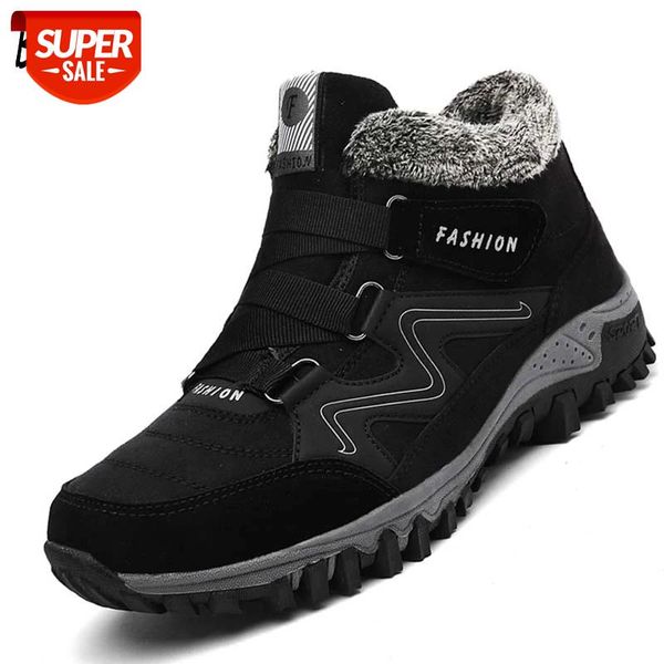 brand winter men's boots suede men ankle boots fur warm men snow outdoor men's sneakers winter waterproof mens footwear #9b9z
brand winter men's boots suede men ankle boots fur warm men snow outdoor men's sneakers winter waterproof mens footwear #9b9z