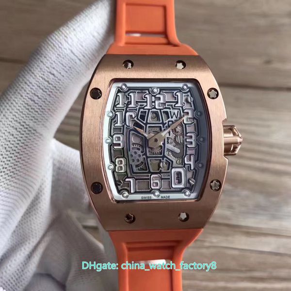 8 style watches 38mm x 48mm x 13mm rm67-01 extra flat skeleton 18k rose gold transparent mechanical automatic mens watch men's wristwat, Slivery;brown
8 style watches 38mm x 48mm x 13mm rm67-01 extra flat skeleton 18k rose gold transparent mechanical automatic mens watch men's wristwat, Slivery;brown