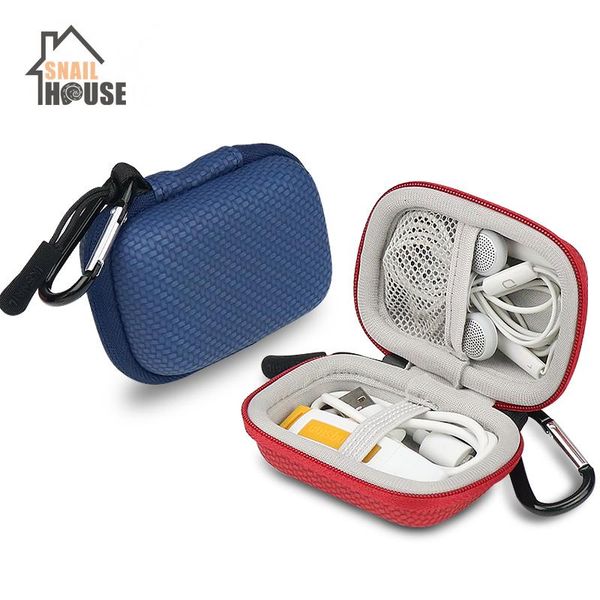 snailhouse portable mini square hard storage case bag with hook for earphone headphone cables sd tf cards digital storage box
snailhouse portable mini square hard storage case bag with hook for earphone headphone cables sd tf cards digital storage box