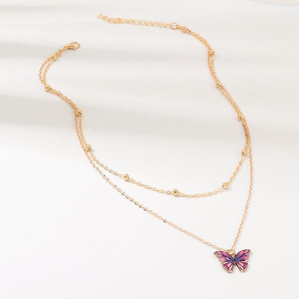 colorful butterfly pendant necklace for women girl gold silver color chain choker necklace 2020 fashion jewelry
colorful butterfly pendant necklace for women girl gold silver color chain choker necklace 2020 fashion jewelry
