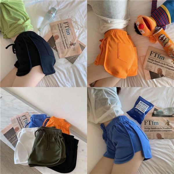 new summer women short pant casual lady all-match loose solid soft leisure female workout waistband skinny stretch shorts, White;black
new summer women short pant casual lady all-match loose solid soft leisure female workout waistband skinny stretch shorts, White;black