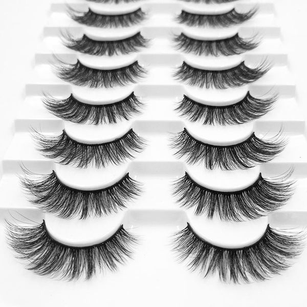 2021 new 8 pairs 100% real mink eyelashes 3d natural false eyelashes mink lashes soft eyelash extension makeup kit cilios
2021 new 8 pairs 100% real mink eyelashes 3d natural false eyelashes mink lashes soft eyelash extension makeup kit cilios