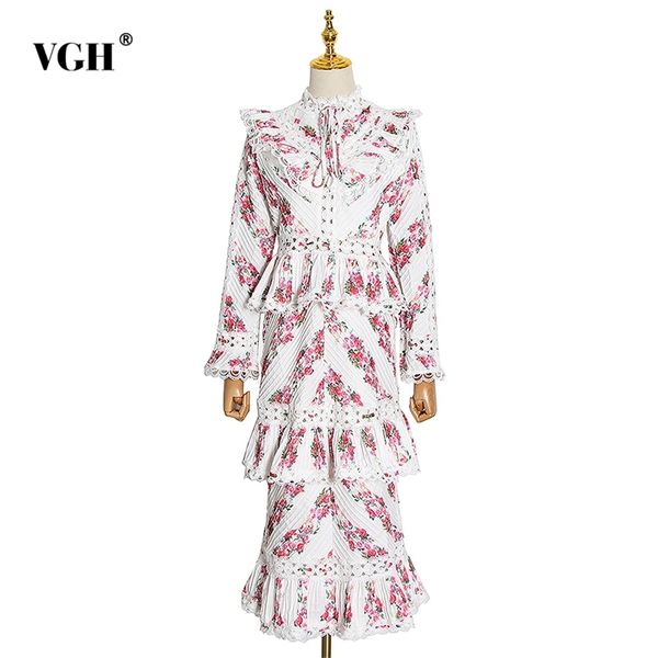 vgh casual hollow out printed dress women stand collar flare long sleeve high waist ruffle dresses female fashion 2020 clothes lj200824, Black;gray
vgh casual hollow out printed dress women stand collar flare long sleeve high waist ruffle dresses female fashion 2020 clothes lj200824, Black;gray