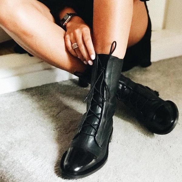 бота 2020 новый black winter boots мотоциклов mid-теленок женщины британский стиль узелок boots punk низкий каблук загрузки обувь женщины пл
бота 2020 новый black winter boots мотоциклов mid-теленок женщины британский стиль узелок boots punk низкий каблук загрузки обувь женщины пл