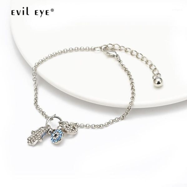 charm bracelets evil eye fatima hamsa hand blue turkish bracelet silver color adjustable for women girls jewelry ey1541, Golden;silver
charm bracelets evil eye fatima hamsa hand blue turkish bracelet silver color adjustable for women girls jewelry ey1541, Golden;silver