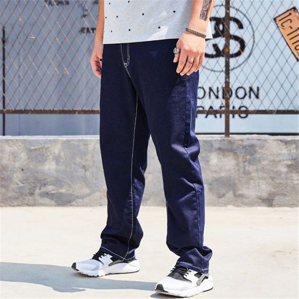 2020 brim will see new size big male brem loose in a straight line simple casual dark blue pants xl-6xl-size jeans 8a9w, White;black
2020 brim will see new size big male brem loose in a straight line simple casual dark blue pants xl-6xl-size jeans 8a9w, White;black