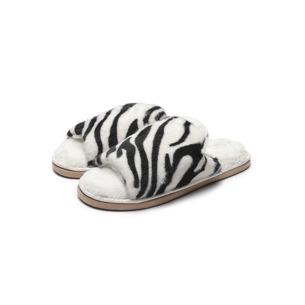 one-word plush fashion zebra striped slippers thick warm skin-friendly soft winter cotton drag ladies indoor home, Black
one-word plush fashion zebra striped slippers thick warm skin-friendly soft winter cotton drag ladies indoor home, Black