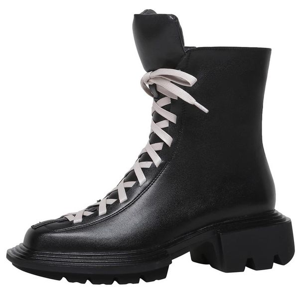 2021 fashion ladies genuine leather boots brand ladies motorcycle square toe thick sole zipper western boots, Black
2021 fashion ladies genuine leather boots brand ladies motorcycle square toe thick sole zipper western boots, Black