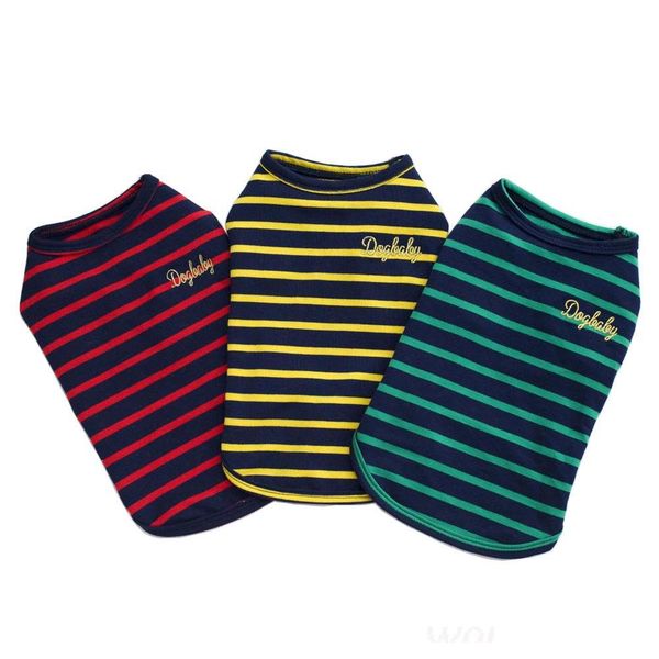 fashion design pet summer stripe vests small medium dog cat clothing apparel for puppy wholesale elling ttrse
fashion design pet summer stripe vests small medium dog cat clothing apparel for puppy wholesale elling ttrse