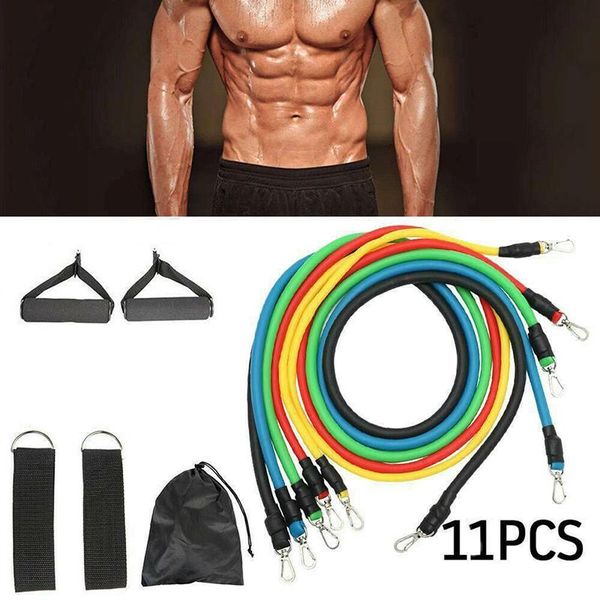 resistance bands 11pcs band set yoga pilates latex exercise fitness tube workout rubber stretch training home gyms
resistance bands 11pcs band set yoga pilates latex exercise fitness tube workout rubber stretch training home gyms