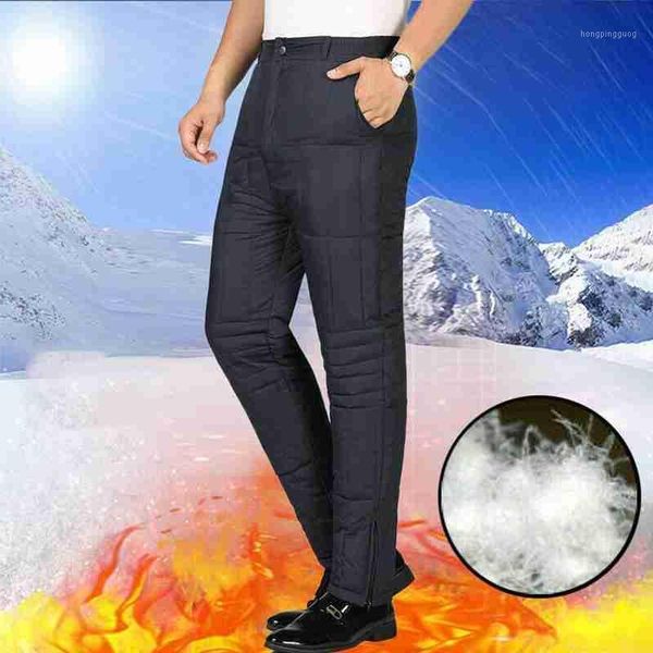 winter men's down warm pants cold-proof straight outside wear business casual plus size cotton pants duck down padded trousers1, Black
winter men's down warm pants cold-proof straight outside wear business casual plus size cotton pants duck down padded trousers1, Black