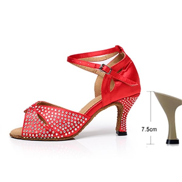 2021 new women rhinestone latin red high heel bachata salsa dancing shoes party wedding for girls practice dance sandals ir9e, Black
2021 new women rhinestone latin red high heel bachata salsa dancing shoes party wedding for girls practice dance sandals ir9e, Black