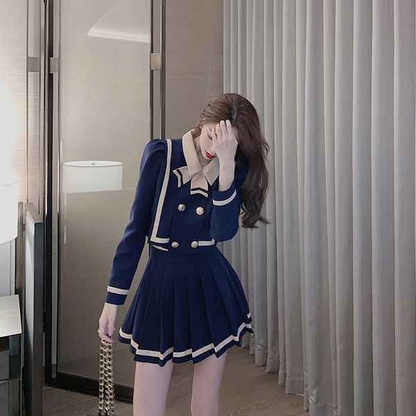 net red pleated skirt academic style autumn suit temperament 2020 new women's leisure online pleated skirt fashion two piece suit fashi, Gray
net red pleated skirt academic style autumn suit temperament 2020 new women's leisure online pleated skirt fashion two piece suit fashi, Gray