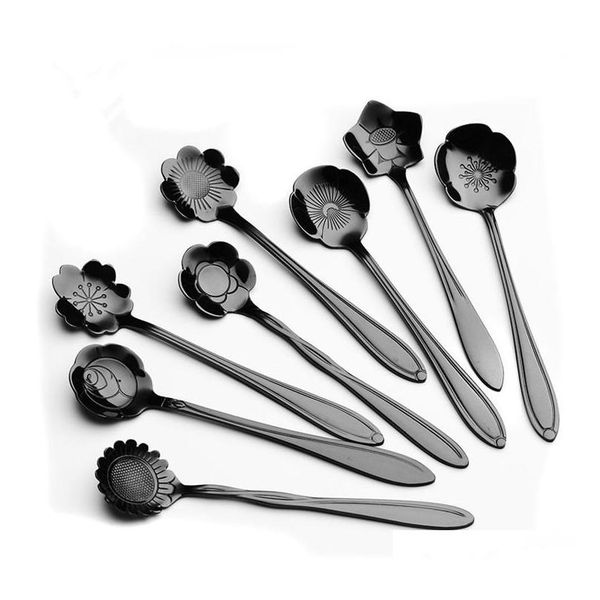 black rainbow spoons flower dessert coffee spoons stainless steel sugar spoons cutlery 8 de sqcvxg bbgargden
black rainbow spoons flower dessert coffee spoons stainless steel sugar spoons cutlery 8 de sqcvxg bbgargden