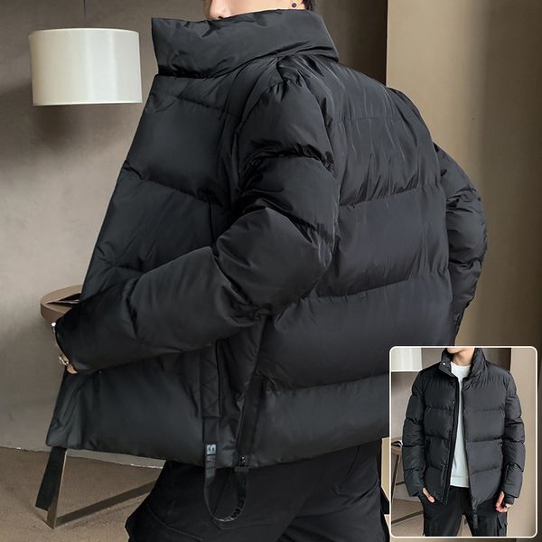 autumn and coat men's 20-year new korean fashion short tooling down winter cotton padded jacket tide brand, Black
autumn and coat men's 20-year new korean fashion short tooling down winter cotton padded jacket tide brand, Black